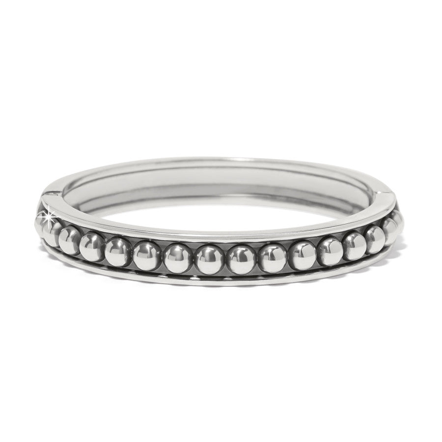 Pretty Tough Stud Hinged Bangle silver 1