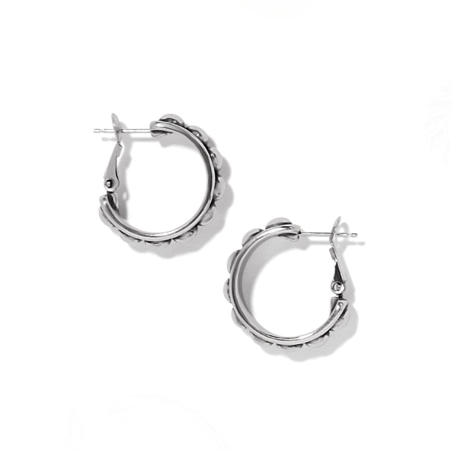 [Brighton] Pretty Tough Stud Large Leverback Hoop Earrings