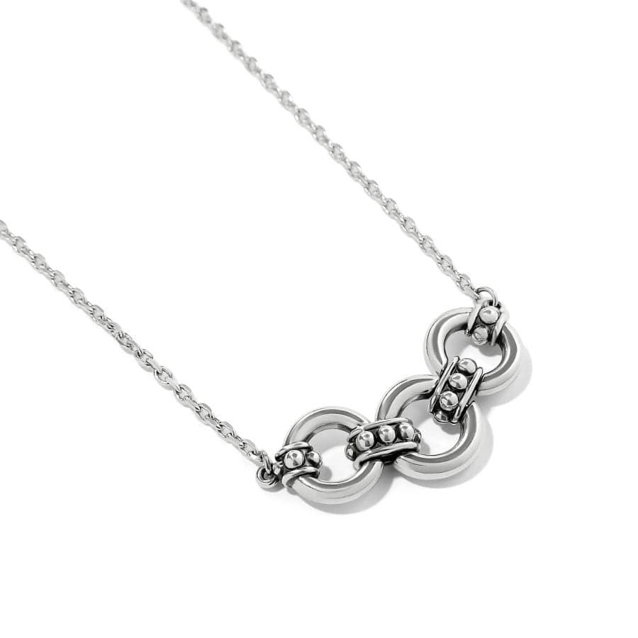 Pretty Tough Stud Trio Necklace silver 3