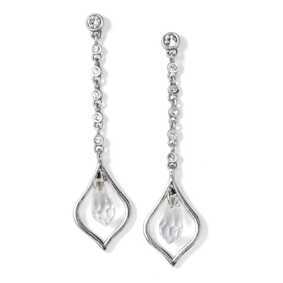 Prism light Diamond Petite Post Drop Earrings Brighton