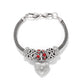 Red Heart Charm Bracelet