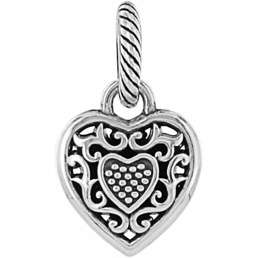 Reno Heart Charm silver 3