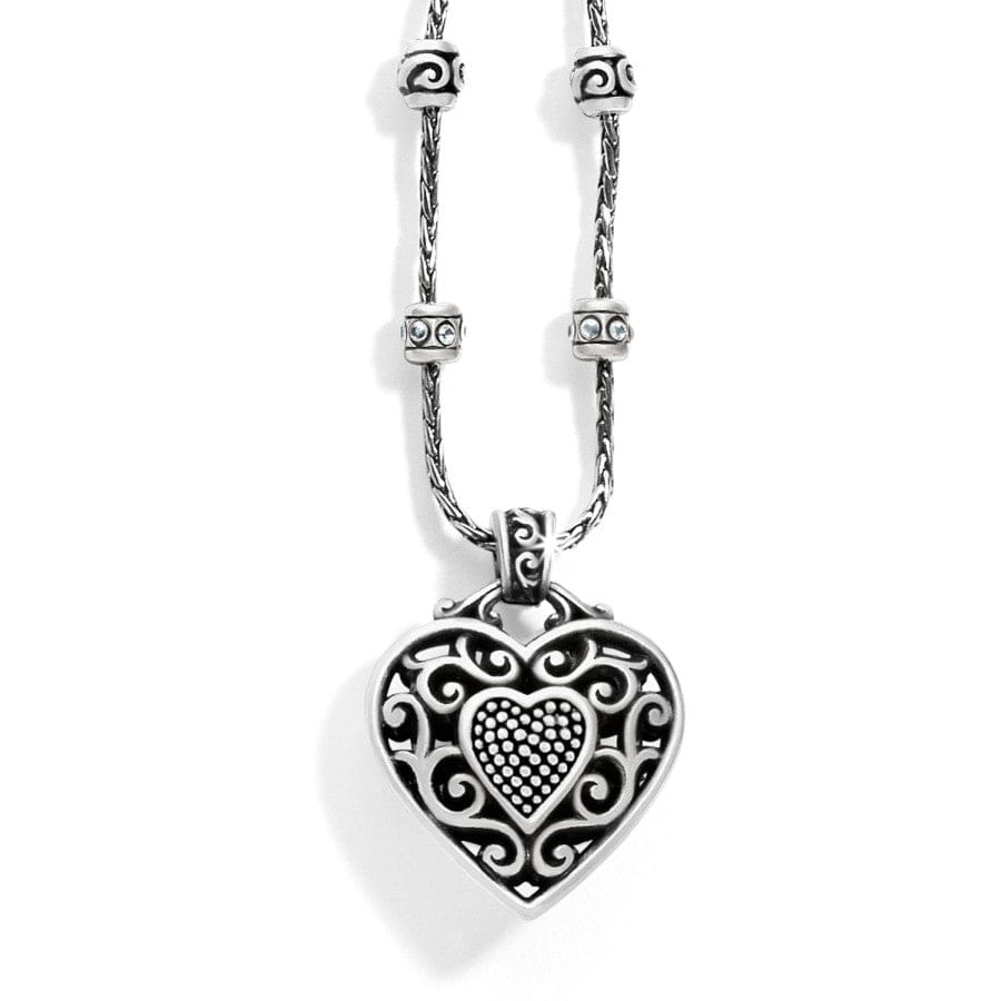 BRIGHTON True Heart RED Crystal Heart Necklace #265 | eBay