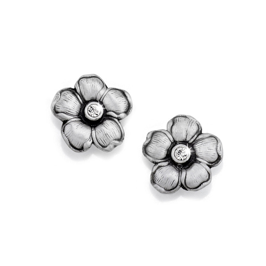 Retro Garden Mini Post Earrings silver 2