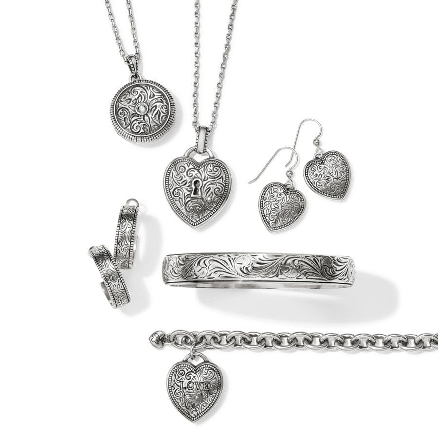 Romanza Heart Necklace silver 3