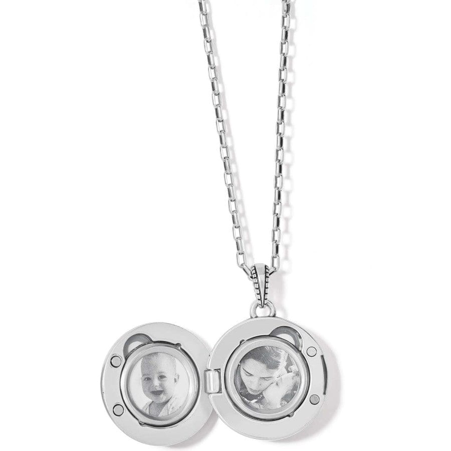 Romanza Round Locket Necklace