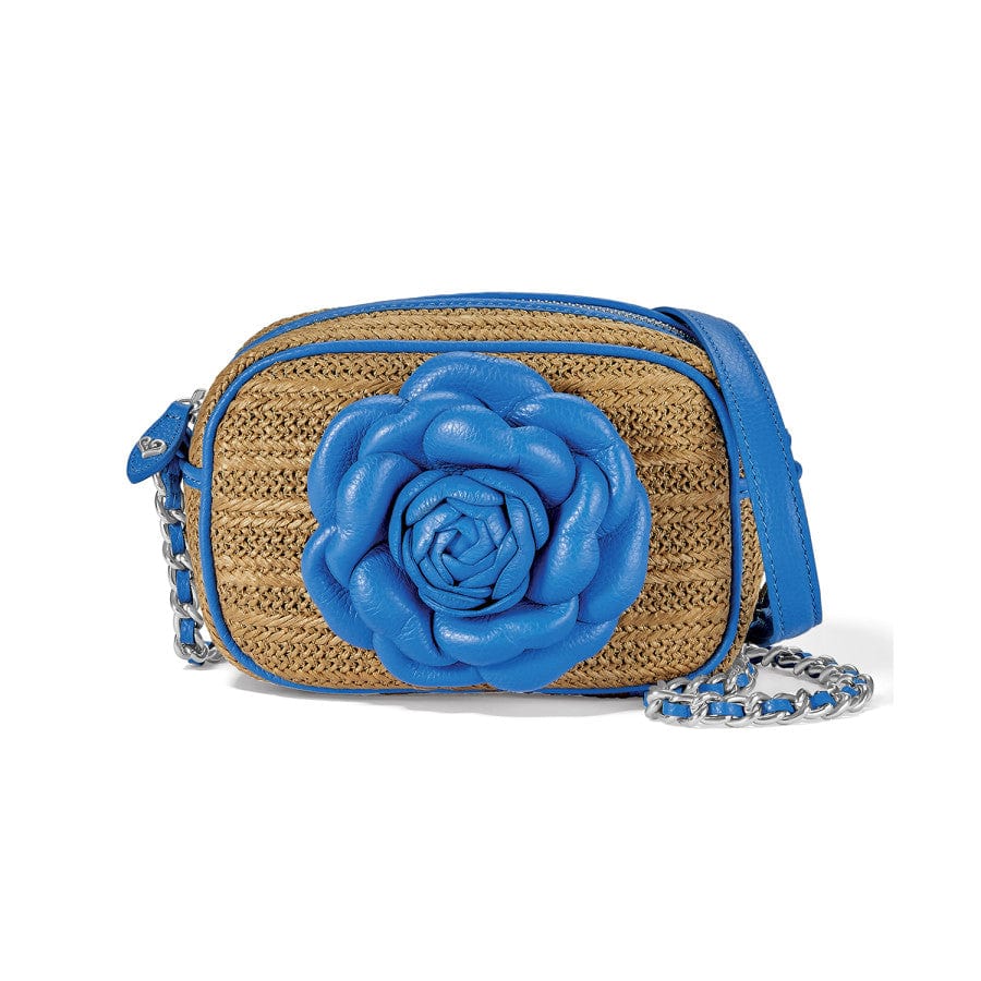 Rosie Straw Camera Bag true-blue 2