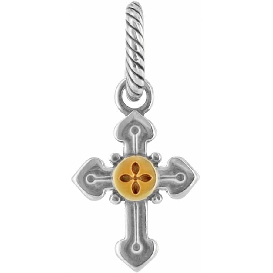 Sanctum Cross Charm silver-gold 1