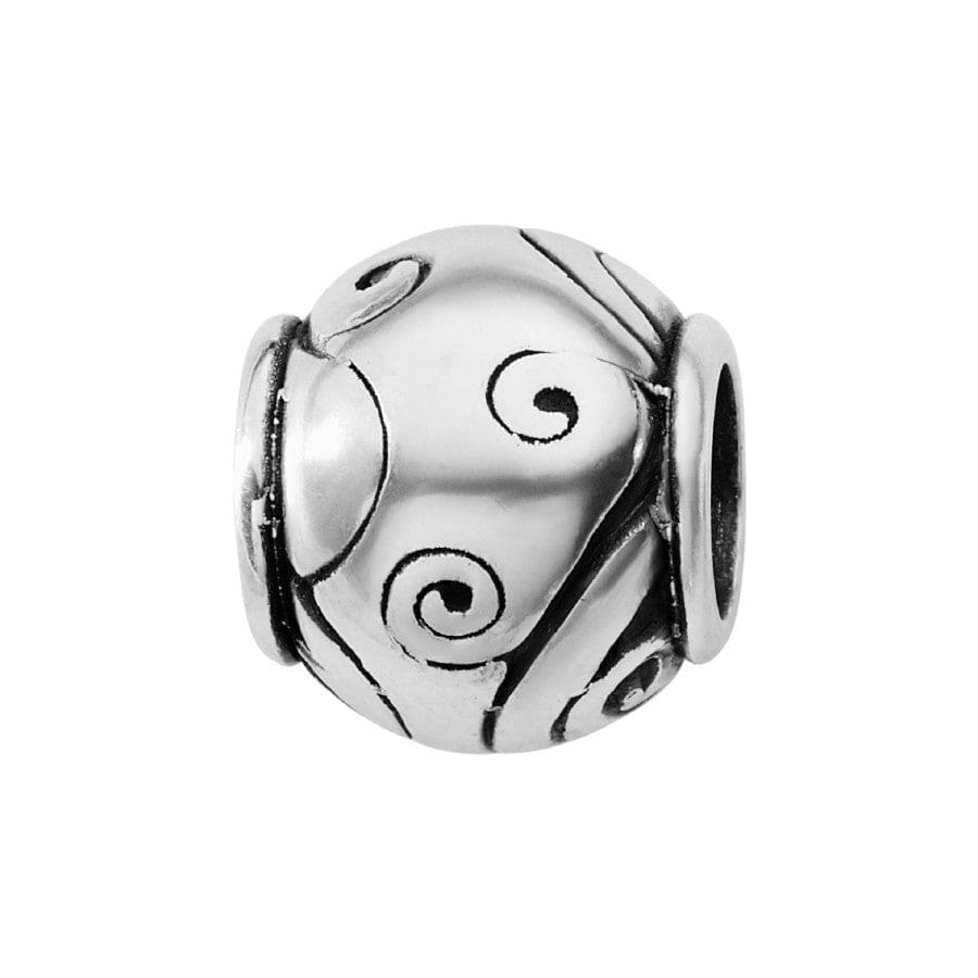 Scroll Forward Bead silver 1