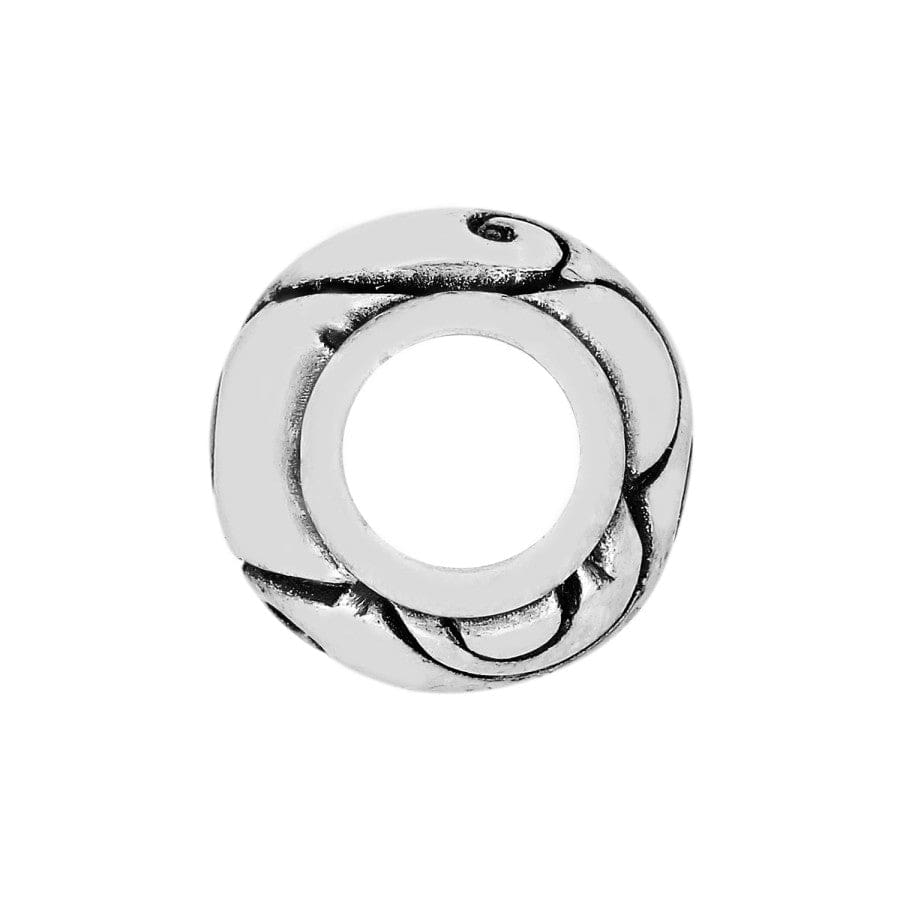 Scroll Forward Bead silver 2