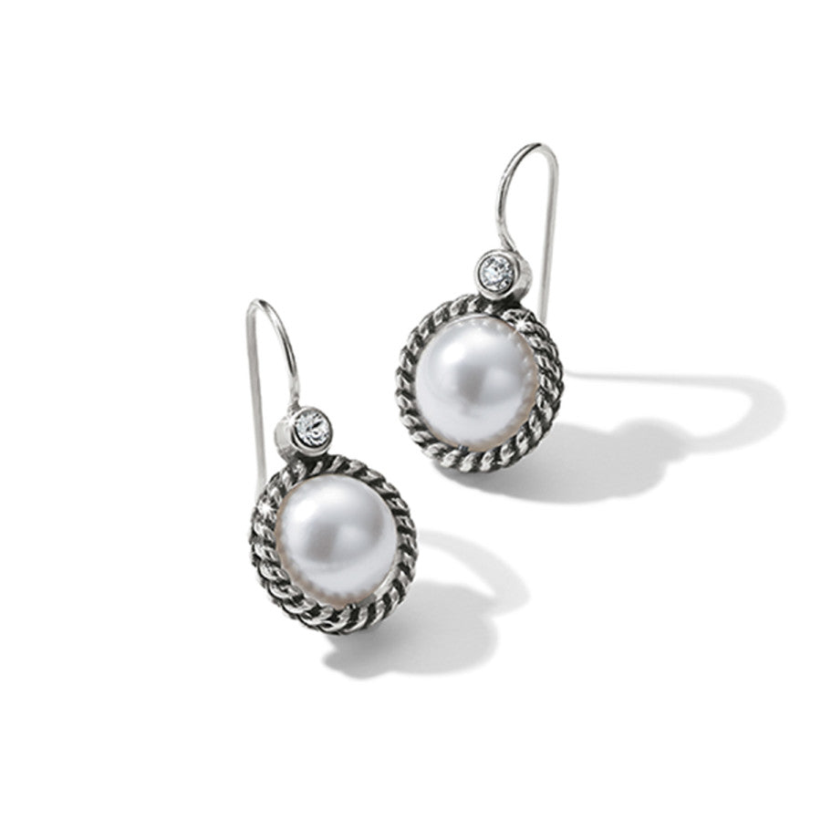 Sea Gem French Wire Earrings silver-pearl 1