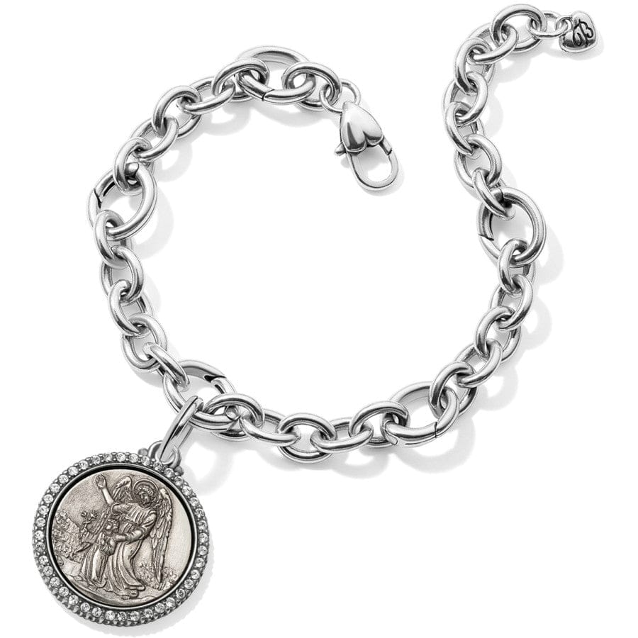 Serenity Angel Link Bracelet silver 1