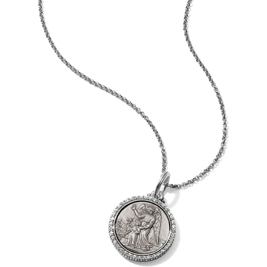 Serenity Angel Medium Necklace silver 1