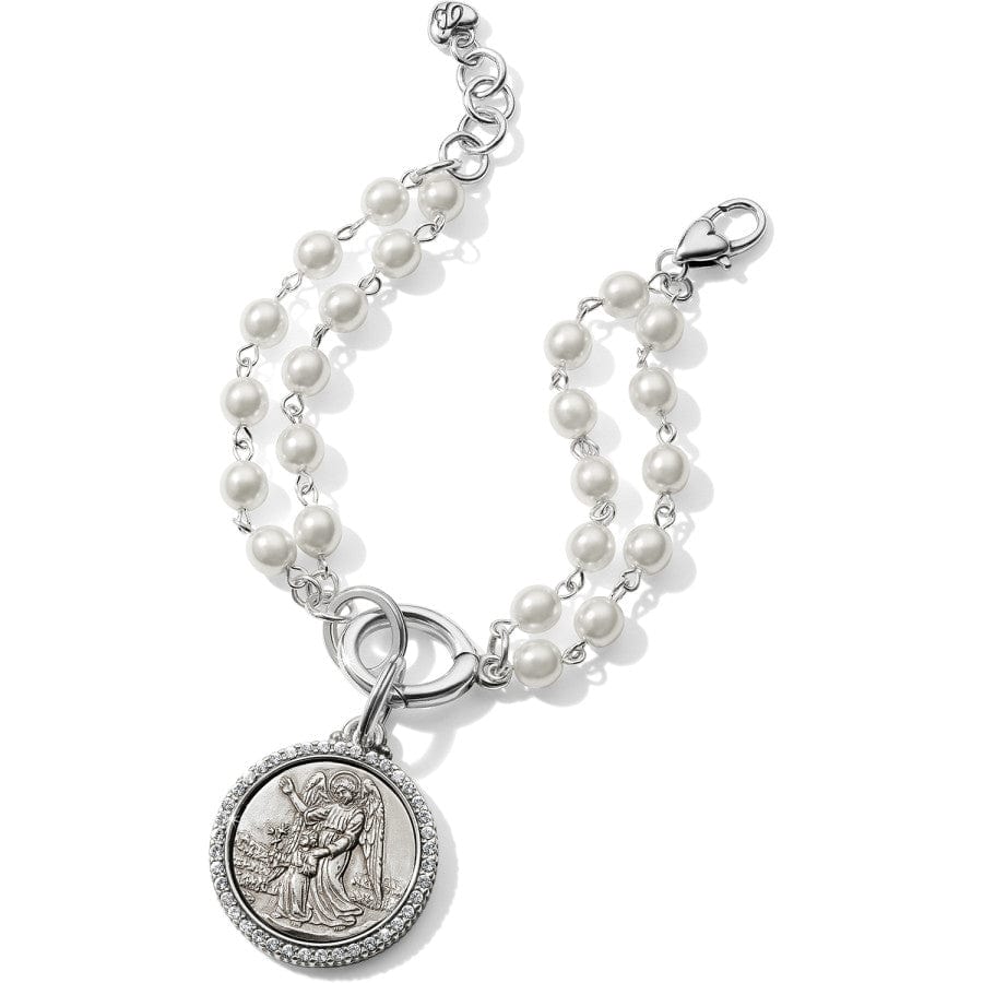 Serenity Angel Pearl Bracelet silver-pearl 1