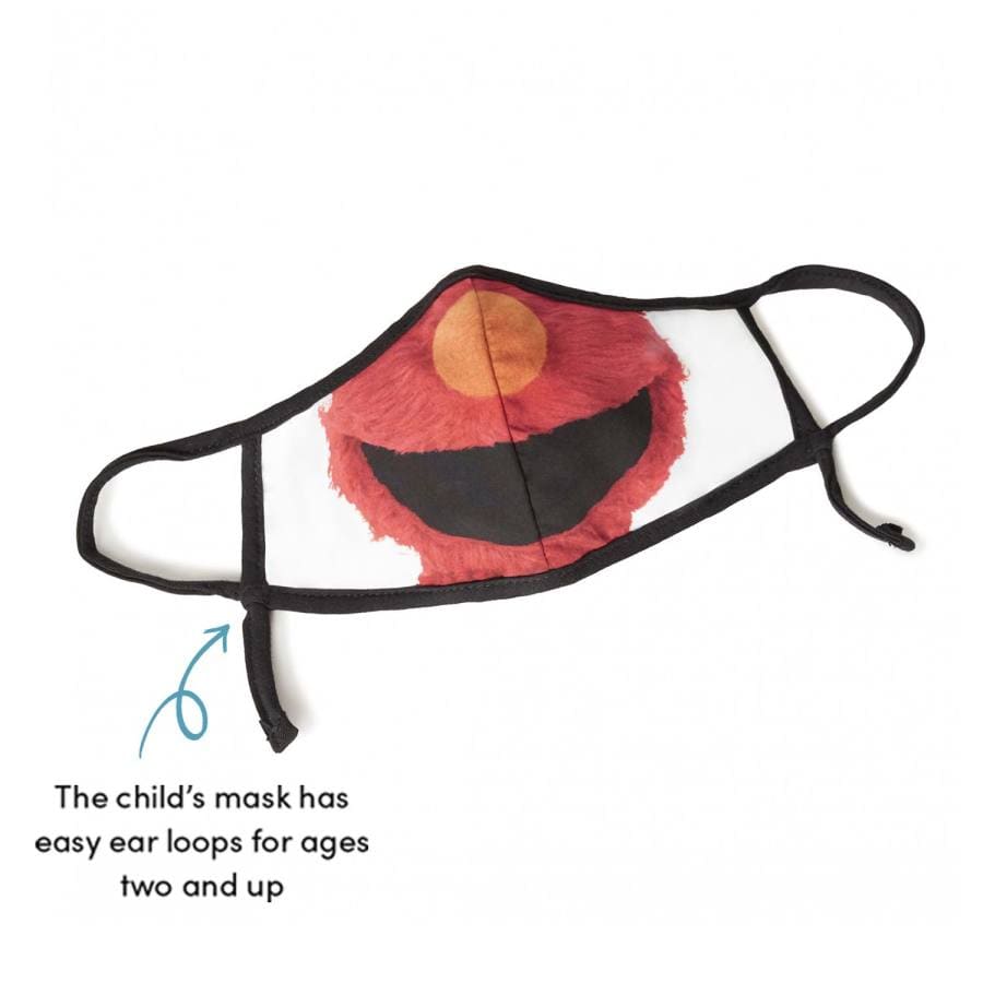 Sesame Street Elmo Child Face Mask