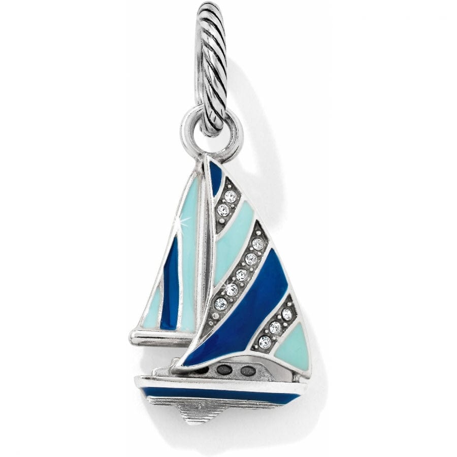 Set Sail Charm silver-blue 1
