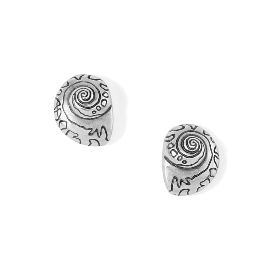 Shells Post Earrings silver 1