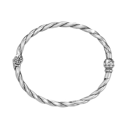 Shimmer Hinged Bangle