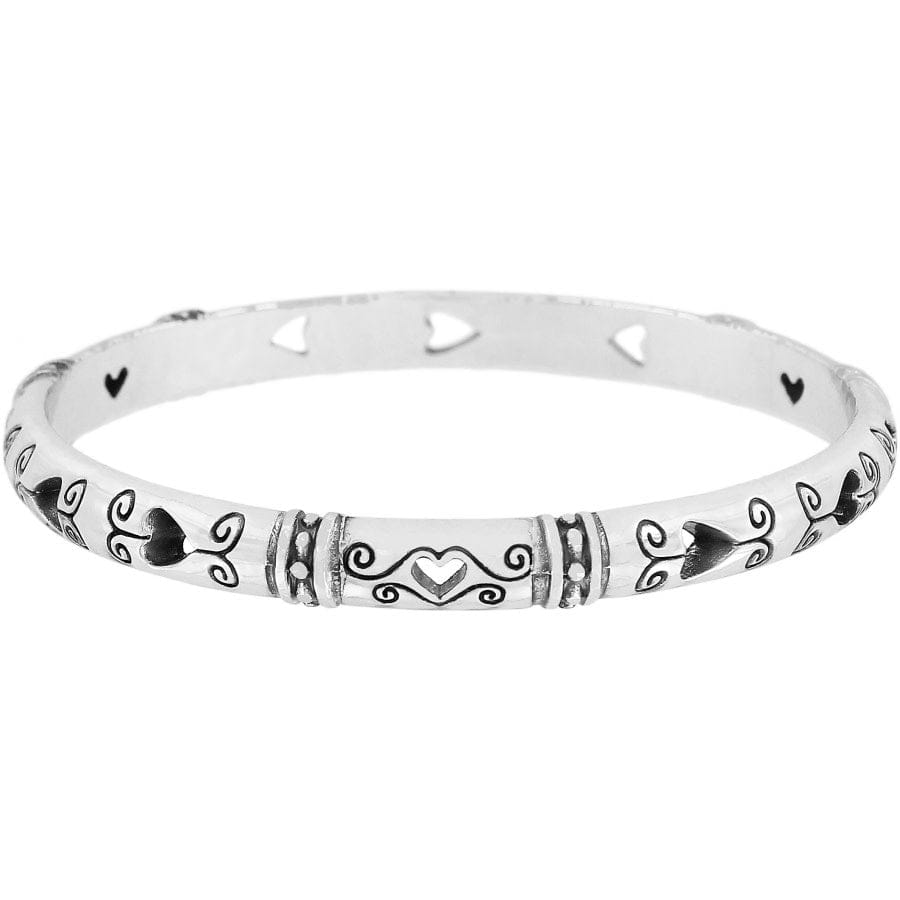 Shot Thru The Heart Bangle silver 1