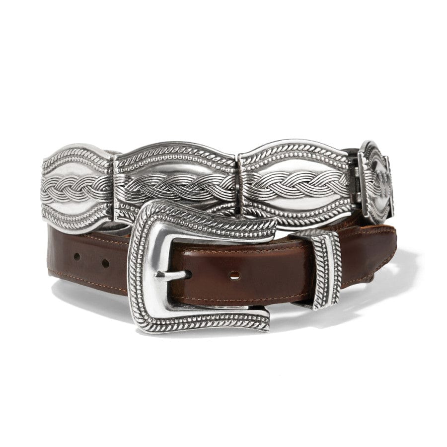 Silver Links Belt brown 1