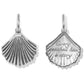 Silver Shell Charm Necklace