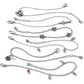 Silver Shells Anklet