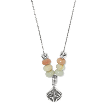 Silver Shells Bay Necklace