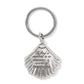 Silver Shells Key Fob