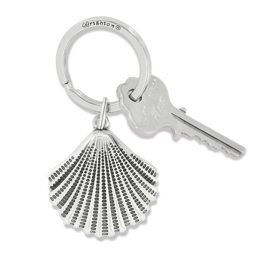 Silver Shells Key Fob - Brighton