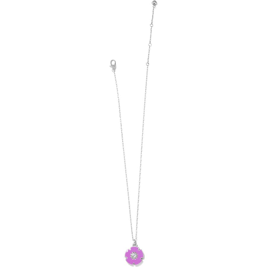 Simply Charming Bloom Necklace silver-pink 3