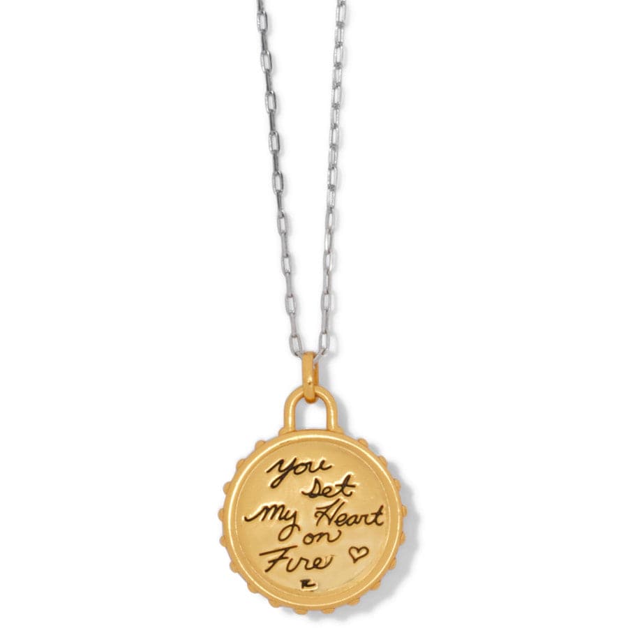 Simply Charming Passion Heart Necklace silver-gold-multi 2