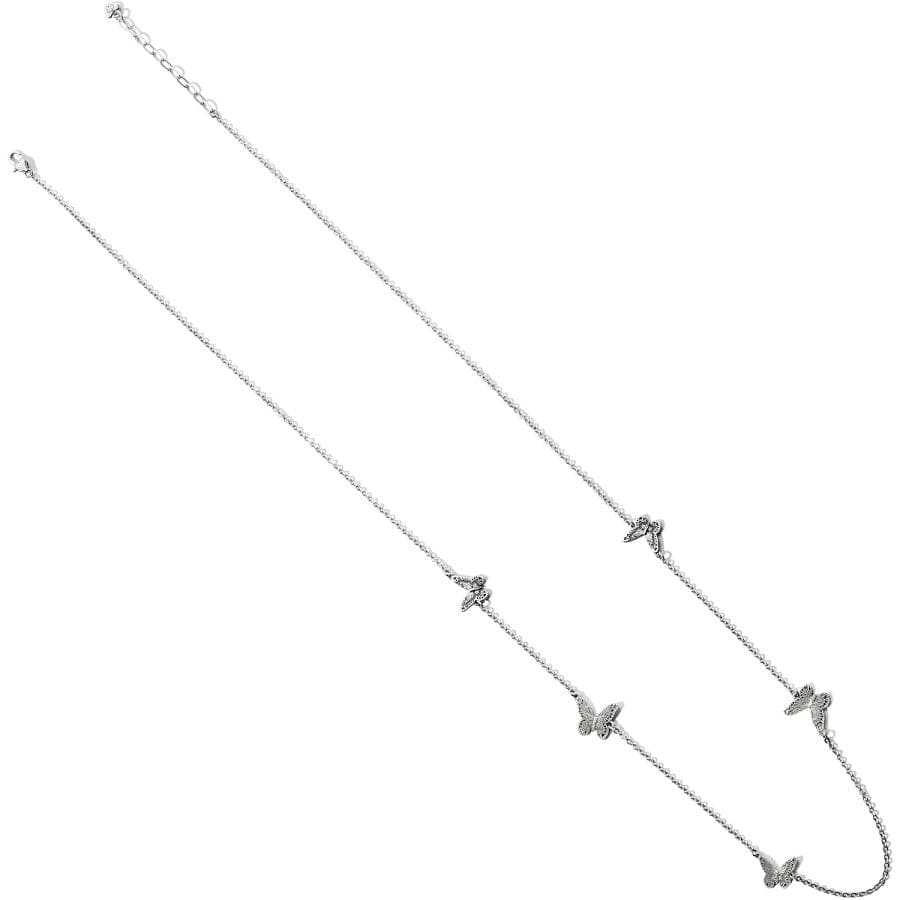 Solstice Bloom Butterfly Long Necklace