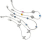 Solstice Butterfly Anklet
