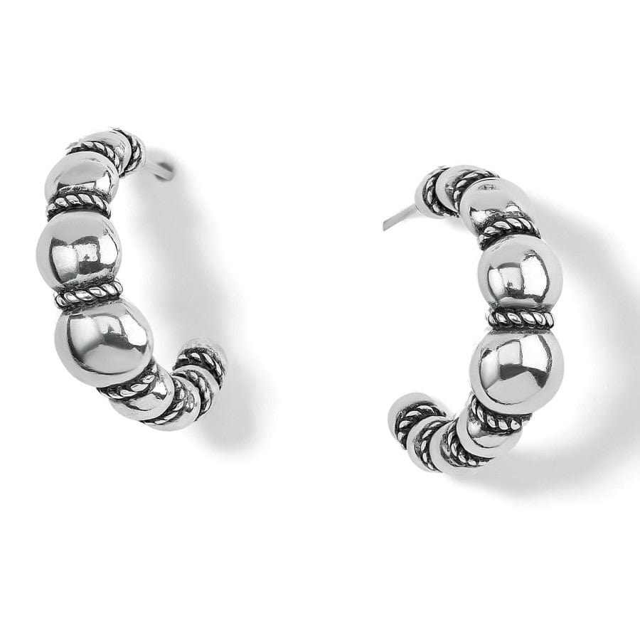 Sonora Ball Hoop Earrings silver 1