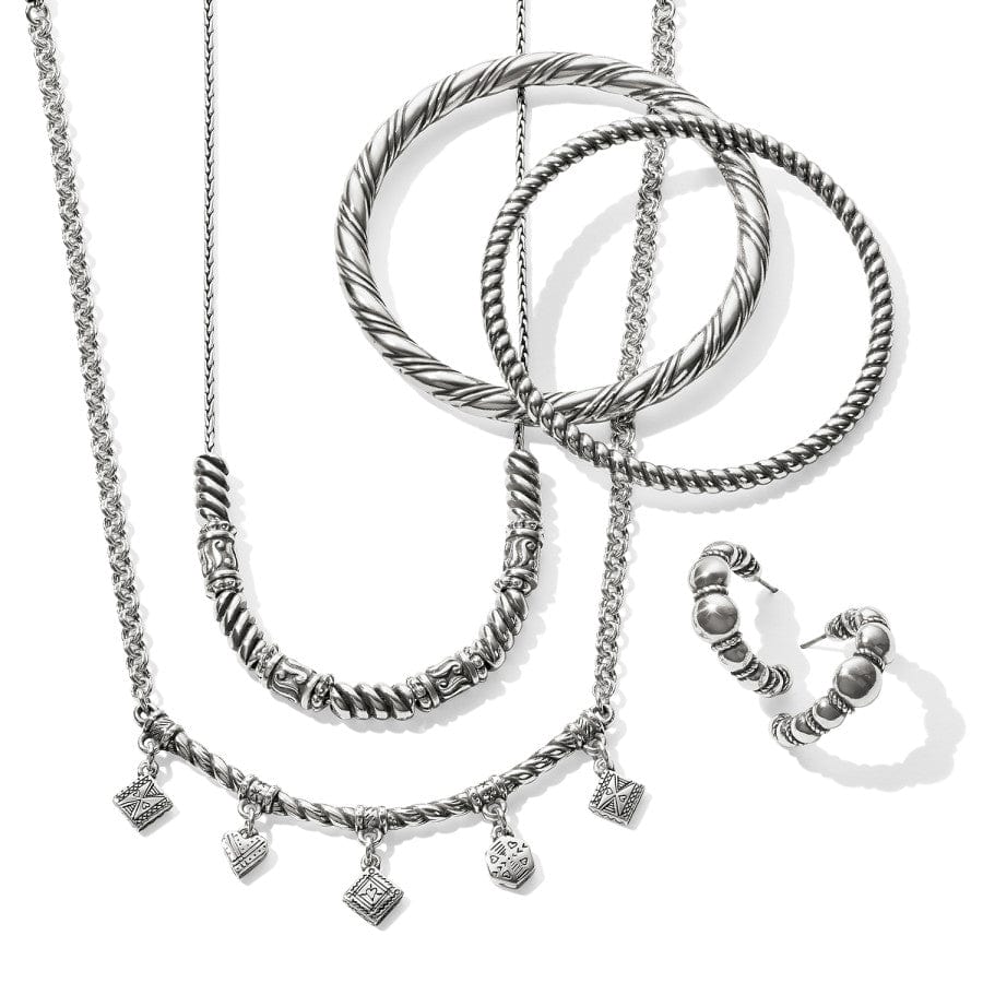 Sonora Roped Necklace silver 3