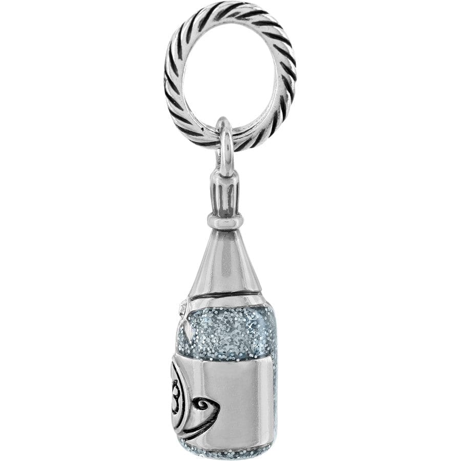 Perfume Bottle Diamond Key Chain Bow Knot Beads Handbag