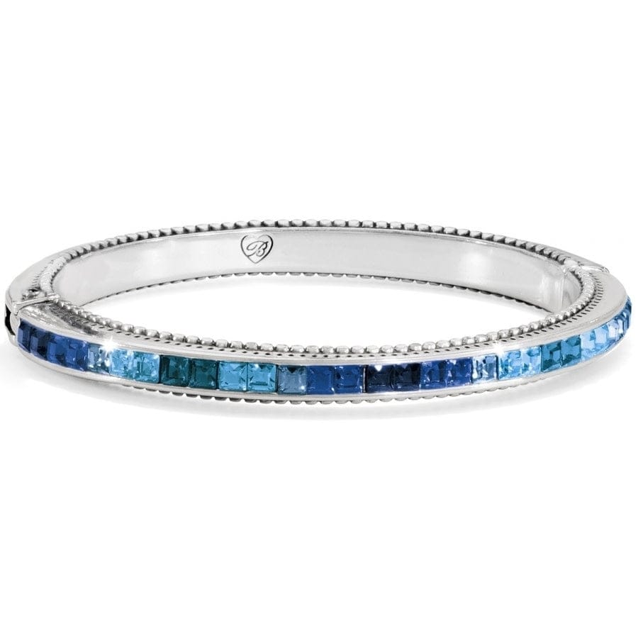 Spectrum Hinged Bangle blue 4