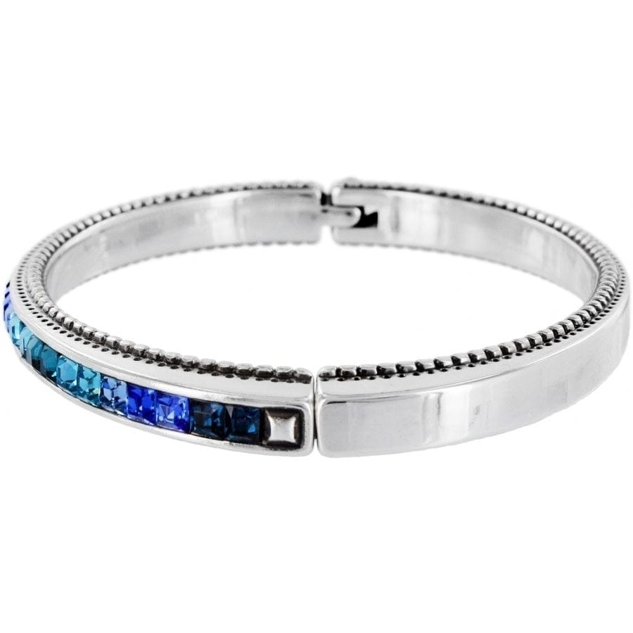 Spectrum Hinged Bangle blue 5