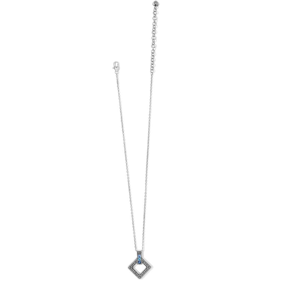Spectrum Light Square Necklace
