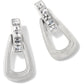 Spectrum Loop Post Drop Earrings