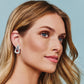 Spectrum Loop Post Drop Earrings