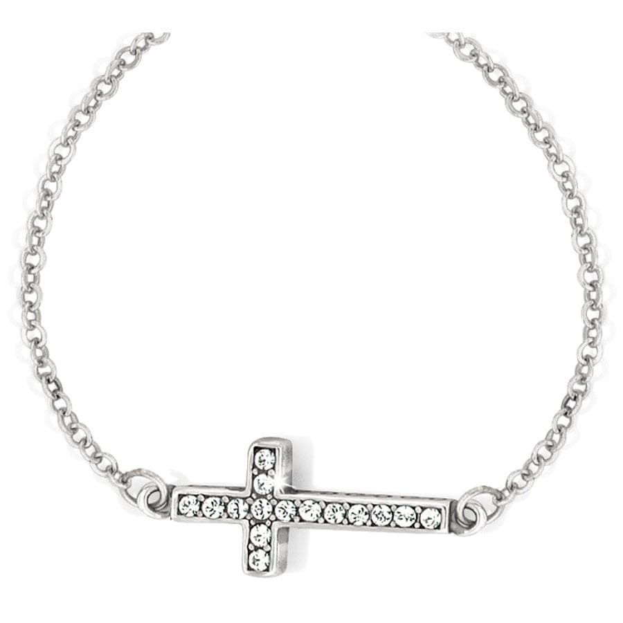 Starry Night Cross Necklace silver 1