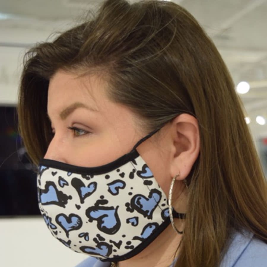 Summer Stripes and Plaid Face Mask (2 pack)