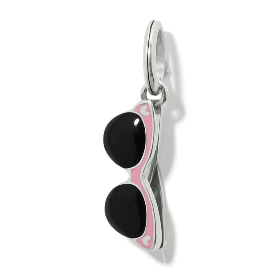 Sunglass Charm silver-pink 1