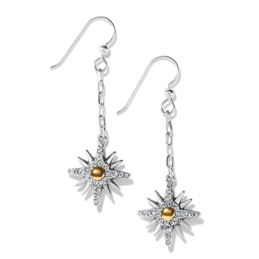 Sunglow French Wire Earrings silver-gold 1