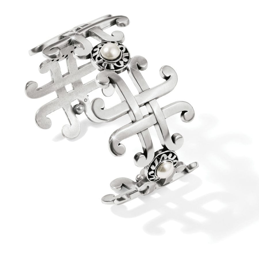Taos Pearl Cross Cuff