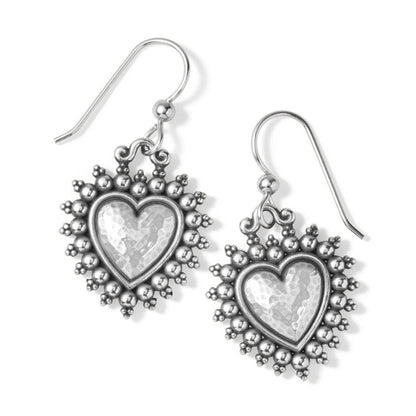 Telluride Heart French Wire Earrings
