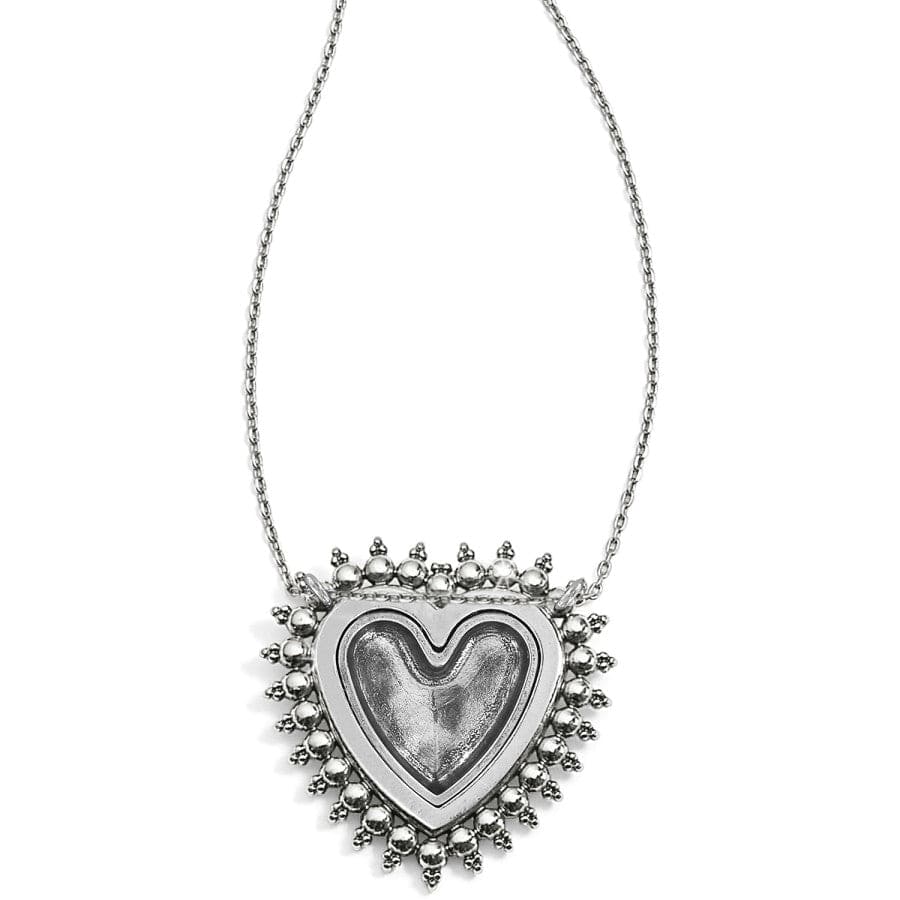 Telluride Heart Necklace silver 2