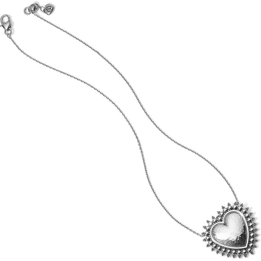 Telluride Heart Necklace silver 3