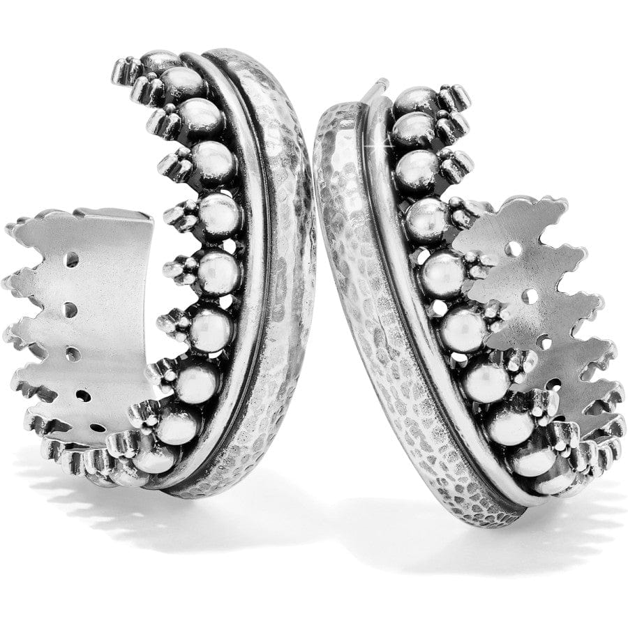 Telluride Sunburst Hoop Earrings silver 1